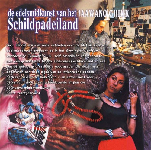 'De edelsmeedkunst van Schildpadeiland', reeks artikelen geschreven door trouwringen ontweper Zhaawano Giizhik. Country Life Magazine, 2006