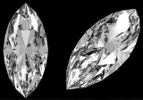 Een aantal trouwringen uit ringenlijn Liefde is gezet met markies-geslepen diamant